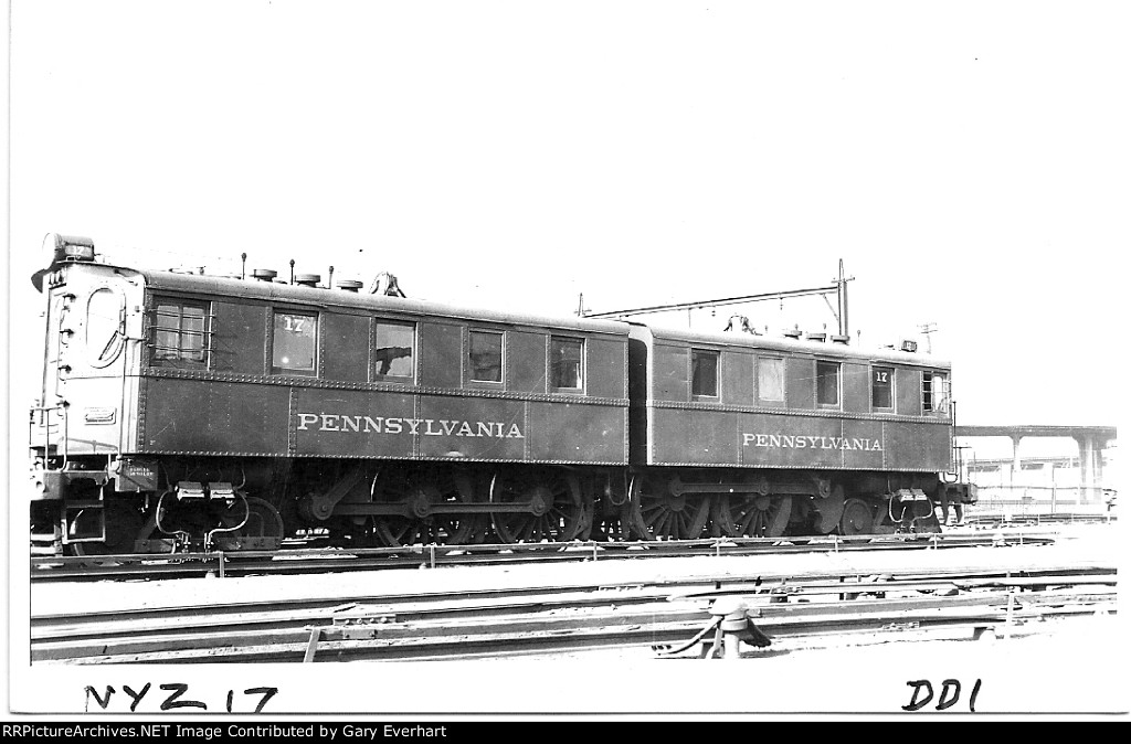 PRR DD1 17 (ex70) Pennsylvania RR